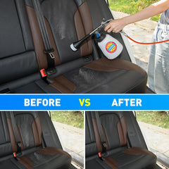 Hard-to-reach area cleaning with MYPIN rotating nozzle