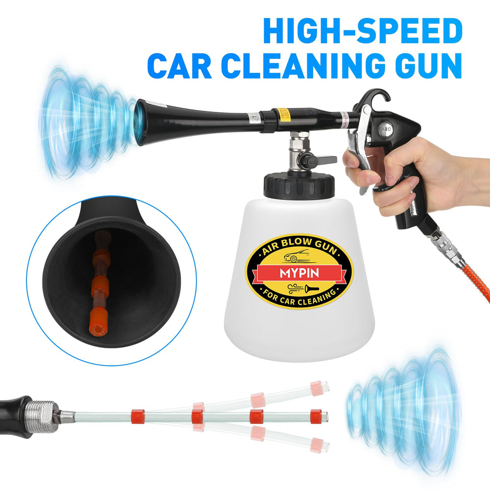 MYPIN interior cleaning kit targets upholstery and carpets effectively