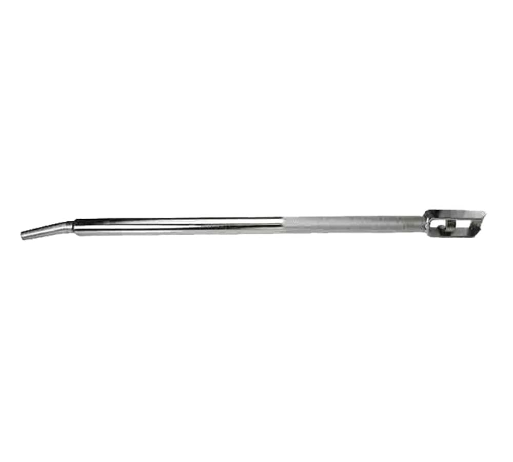 Mytee Products 39.5-inch combination winch bar with knurled handle for secure grip during setup.