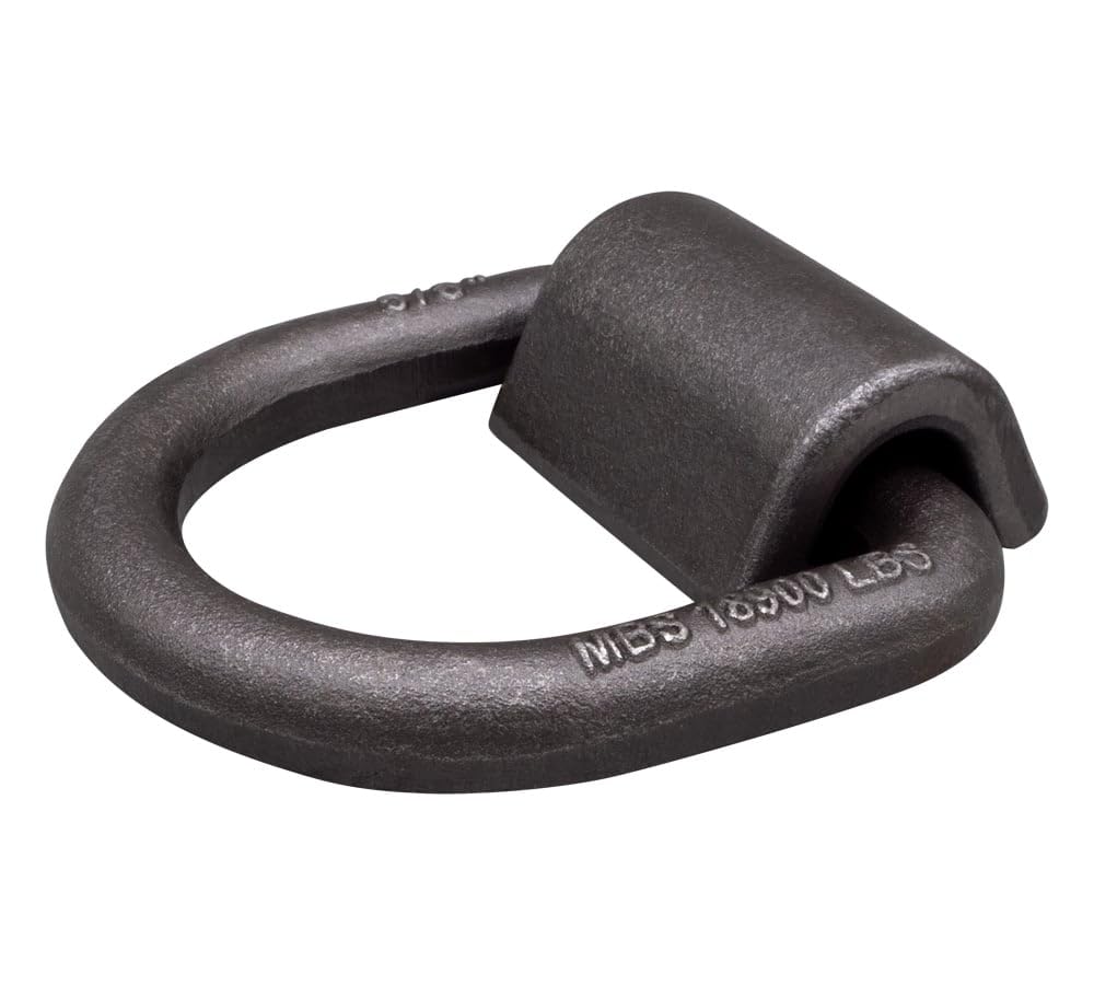 Mytee Products D-ring mounted on trailer for reliable lash points.