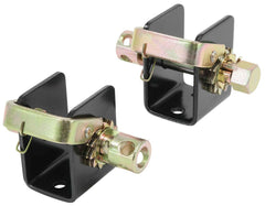 Mytee Products lashing winch mounted on truck frame for secure transport