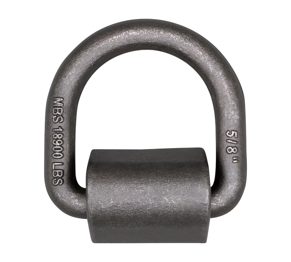 Mytee Products weld-on D-ring closeup highlighting forged construction.