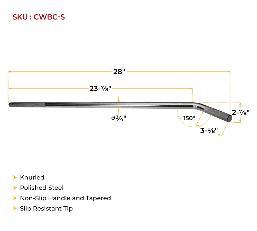 Close-up of the winch bar in action on a flatbed car hauler setup.