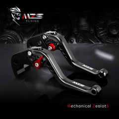 MZS black adjustable short lever for CB500F facilitates precise brake feel