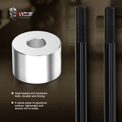 Easy bolt-on installation with no special tools required by MZS kit.