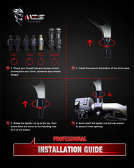 MZS direct bolt-on design allows quick installation without modification