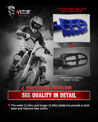 Wide fitment range for YZ and WR models ensures versatile compatibility