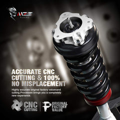 Close-up of MZS billet aluminum construction emphasizing precise fit and rust resistance.