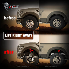MZS tire clearance and wheel fit image demonstrates space for larger tires.