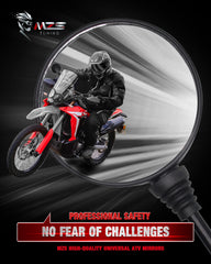 MZS motorcycle mirrors weather resistant body suitable for all conditions