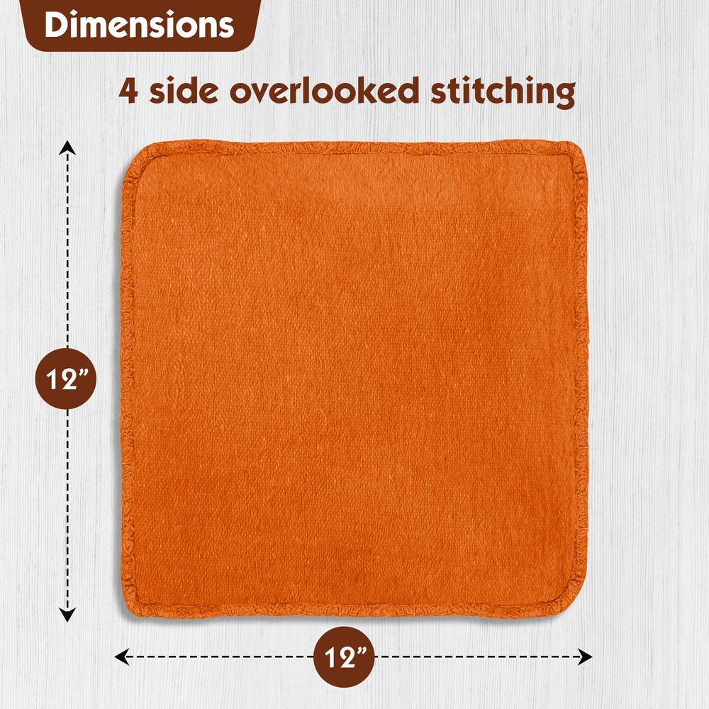 Nabob Wipers 14x14 towels in use wipe spills without lint.