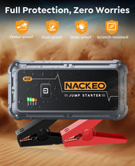 NACKEO maintenance reminder to recharge every three months