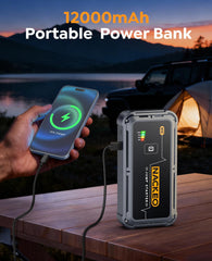 NACKEO rugged housing resists rain and dust in harsh conditions