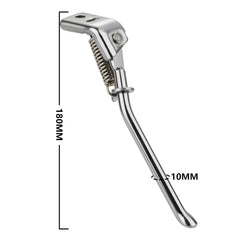 NACORE MX350 kickstand close-up showing smooth metal finish and robust springs.
