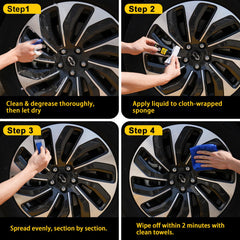 NADAMOO heat-resistant ceramic coating safeguards rims under brake heat.