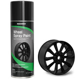 NADAMOO wheel rim spray paint can applying a refreshed durable finish