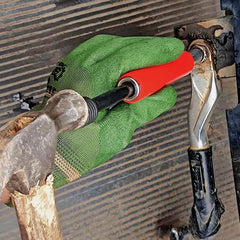 Nagiee Grease Zerk Cleaner used on heavy equipment to minimize downtime.
