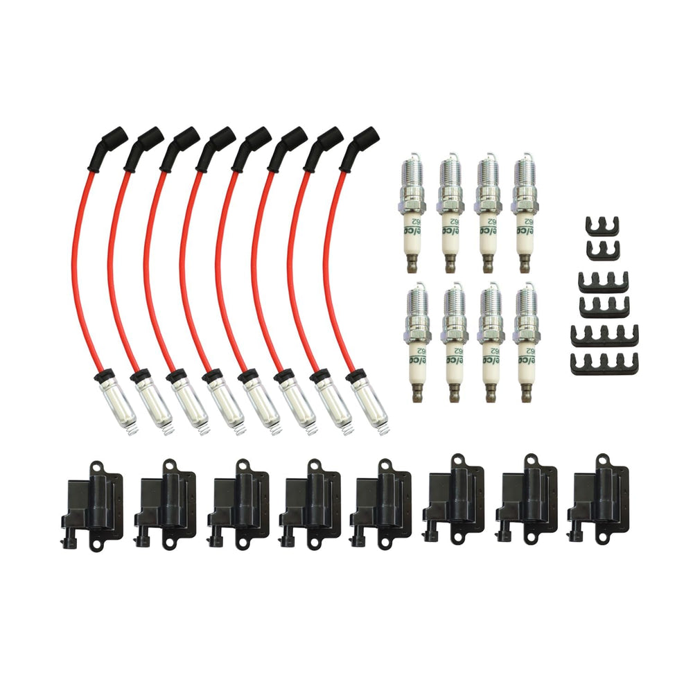 Nakkaa UF271 ignition coils 8-pack for reliable GM truck replacement.