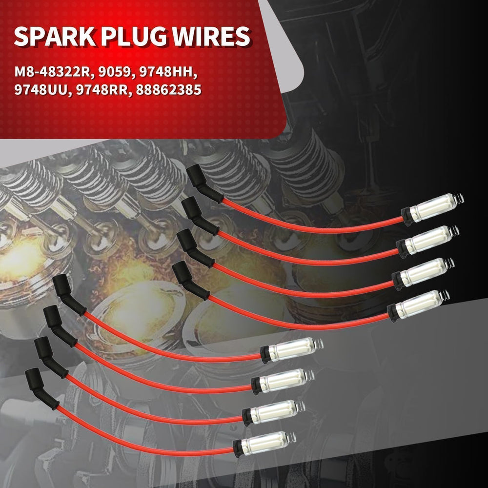 Nakkaa UF271 wires closeup showing durable spark delivery.
