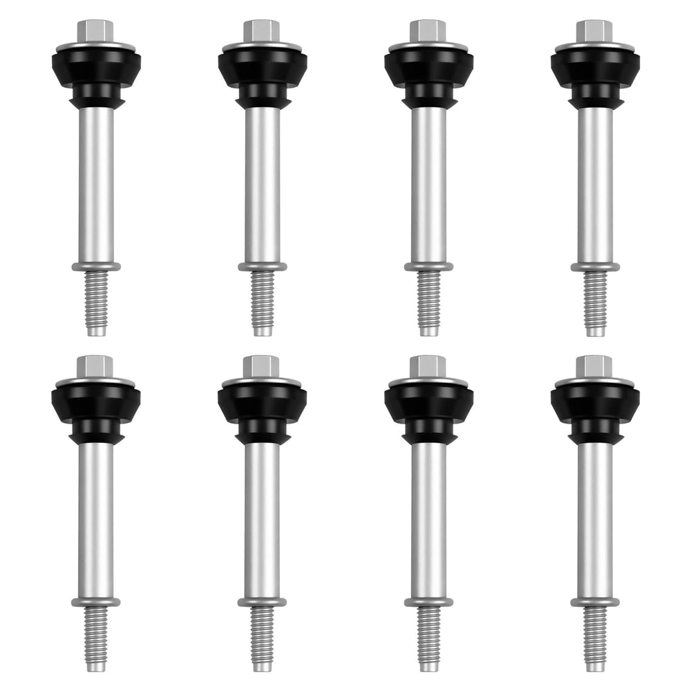Nakonic 8-piece valve cover bolts ready for secure LS engine installation.