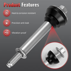 Nakonic bolts withstand heat, oil, and vibration for durable engine sealing.