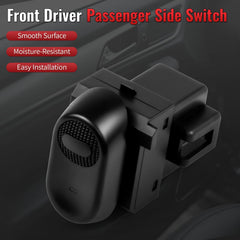 Nakonic window switch installed in dash showing seamless integration