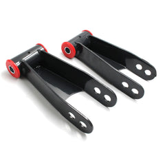 Nakuuly 2in rear drop shackle kit assembly instructions show easy installation steps.
