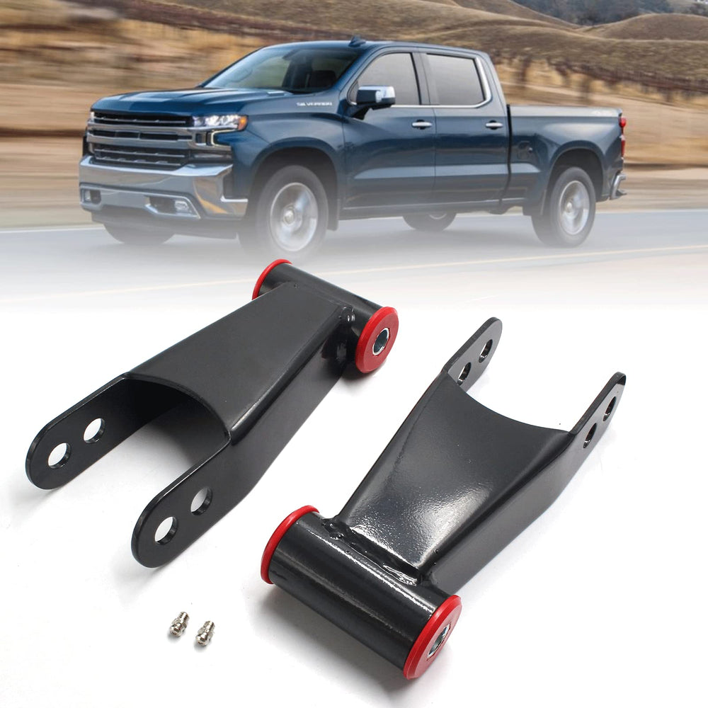 Nakuuly 2in rear drop shackle kit packaging shows a ready-to-install heavy-duty solution.