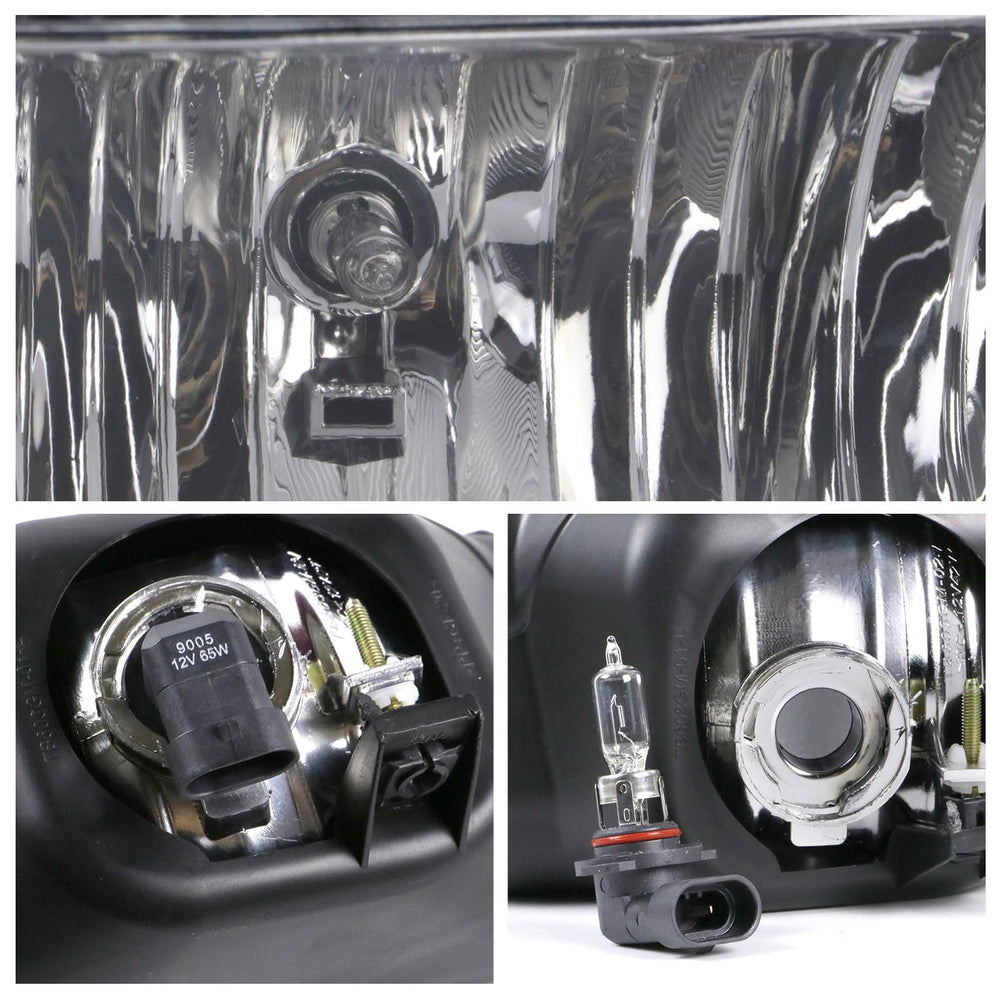 Nakuuly fog lamp left front for Silverado 1500HD 2500HD enhances night visibility