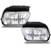 Nakuuly fog lamp left front for Chevy Silverado 2003-2006 enhances nighttime visibility