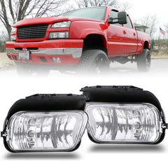 Nakuuly fog lamp right front for Silverado 1500HD 2500HD enhances night visibility