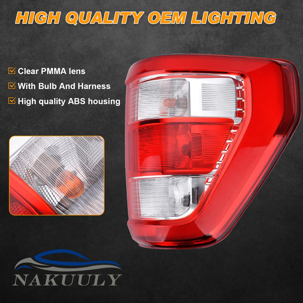 Nakuuly included bulbs and harness simplify installation and replacement