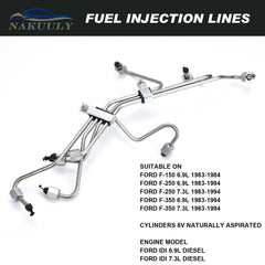 Nakuuly injector lines clamps; anti-corrosion finish aids long-lasting performance
