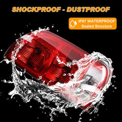 Nakuuly halogen tail light bulbs highlight braking signals for Ram.