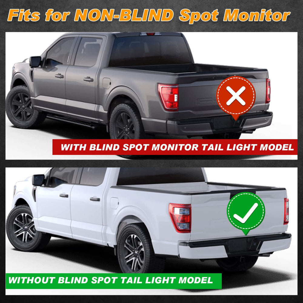 Nakuuly left driver-side tail light with rugged construction for durability.