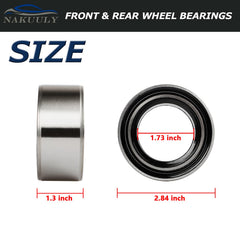Nakuuly bearings with precise tolerance support smooth, quiet operation.