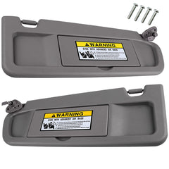 Nakuuly sun visor left driver Atlas Gray for Honda Civic reduces glare.