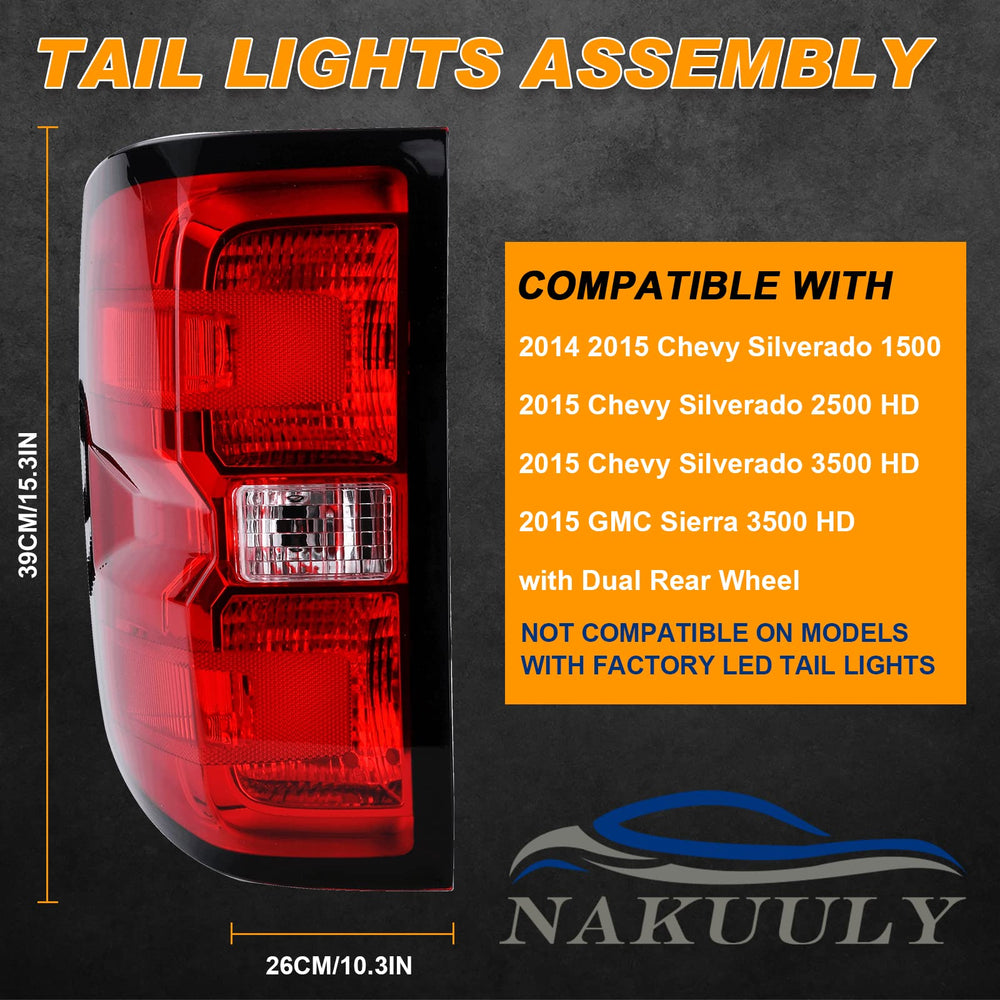Nakuuly tail-light plug-and-play connection for quick installation.