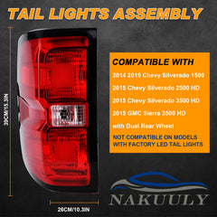 Nakuuly tail-light plug-and-play connection for quick installation.