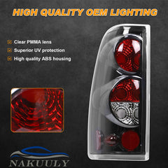 Nakuuly tail light installed in vehicle showing secure fit and visibility