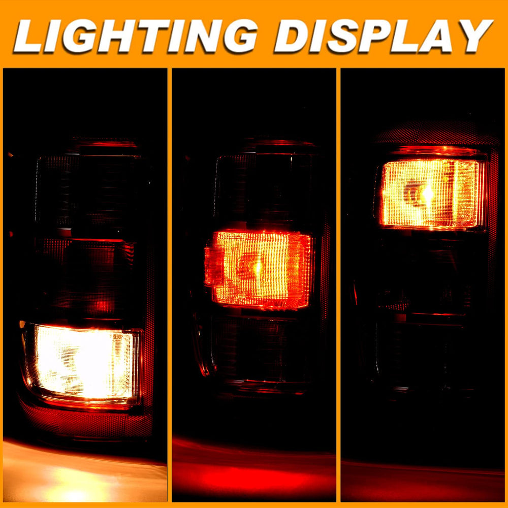 Nakuuly chrome housing tail light adds a stylish touch to the Ford F-150.