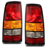 Nakuuly tail light for Chevy Silverado driver side with black border improves rear visibility