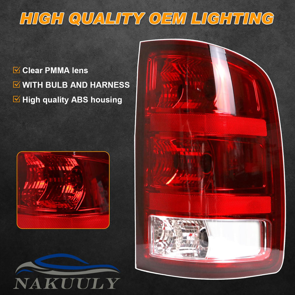 Rear beam pattern of Nakuuly tail light for clear signaling