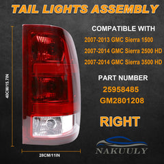 Close-up of Nakuuly tail light lens showing durability