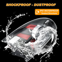 Nakuuly tail light installation is easy with plug-and-play design.