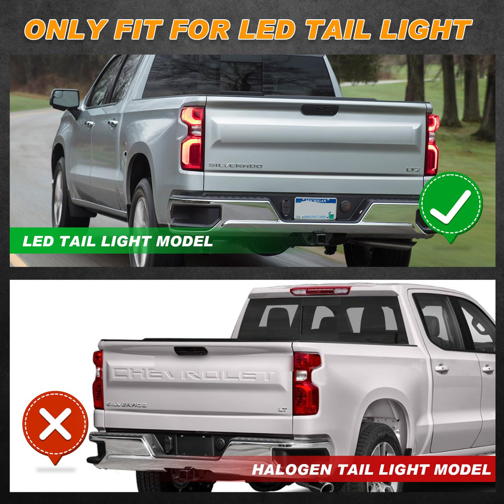 Nakuuly tail light IP67 waterproof rating for all-weather use