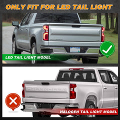 Nakuuly tail light IP67 waterproof rating for all-weather use