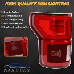 Nakuuly plug-and-play installation for Ford F-150 left tail light.