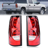 Nakuuly tail light driver side with durable housing for Silverado 03-06