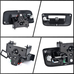 Nakuuly tailgate lock in ABS plastic resists corrosion and temperature.